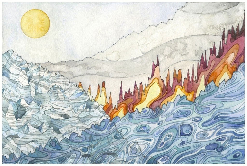 climate action drawing
