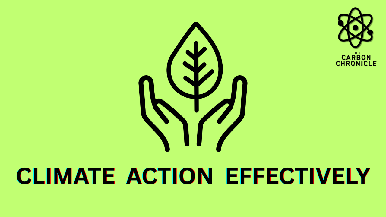 most effective climate action