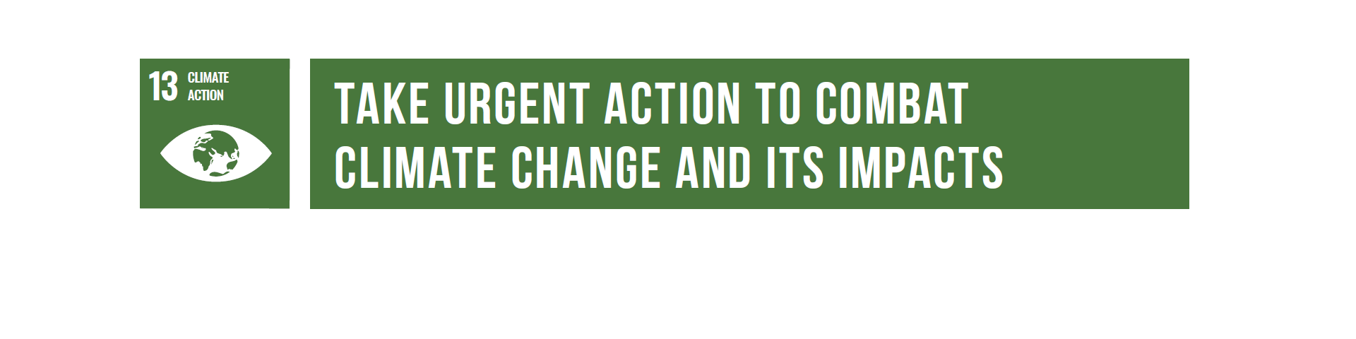 urgent action to combat climate change